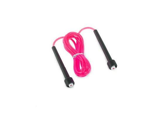 Aria Trade PVC Adjustable Jump Rope Pink 14314 2.8m