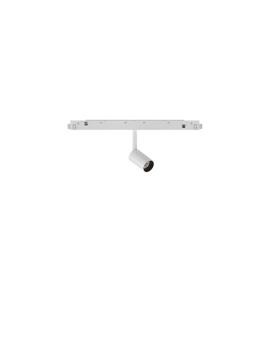 Ideal Lux Ego Track Single Led Warm White Spot ...