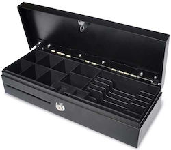 ΤΕ Ταμειακή Express TE-502 Cash Drawer Flip Top with 8 Coin Slots and 7 Slots for Bills 46x17x10cm