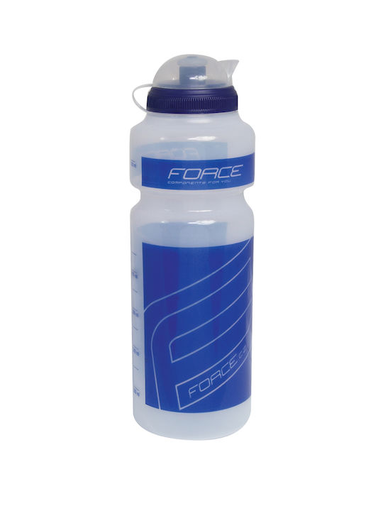 Force F Cycling Plastic Water Bottle 750ml Transparent