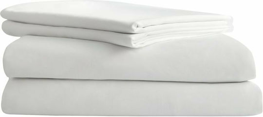Artisti Italiani Hotel Sheets White Single 160x280cm 6 Pieces
