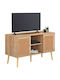 TV Stand Colm Natural L120xD39xH56.5cm