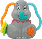 Kiokids Elephant Teething Rattle made of Plastic for 3 m+ 1pcs