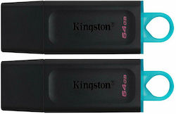 Kingston DataTraveler Exodia 64GB USB 3.2 Πράσινο