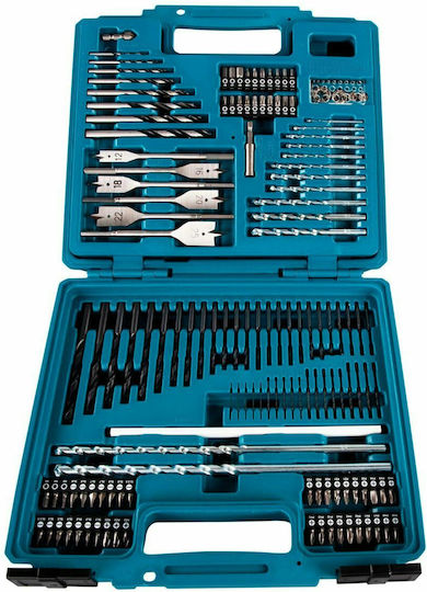 Makita Σετ 212 Τρυπάνια για Μέταλλο και Ξύλο