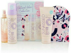 Sunkissed Natural Glow Collection Dark Tanning Σετ Περιποίησης για Ενυδάτωση & Λάμψη