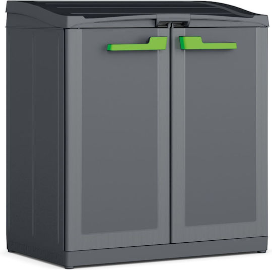 Keter Coș de Reciclare Plastic Gri 55x100cm 1buc