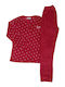 Women's Velvet Pajamas Lovelx Red