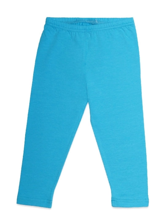 Pretty Baby Kinder Leggings Capri Türkis