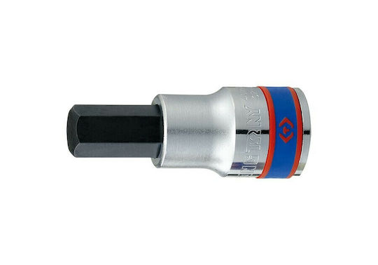 King Tony Cheie tubulară cu Vârf Allen și Patrat de Prindere 1/2'' Dimensiune H6 1buc