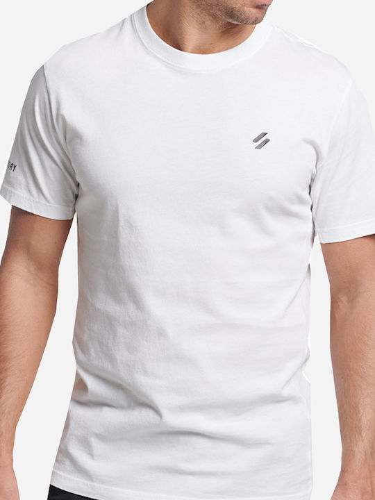 Superdry Herren T-Shirt Kurzarm Weiß