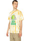 Gold T-Shirt Tie-Dye