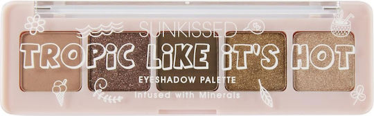 Sunkissed Summertide Tropic Like It's Hot Παλέτα με Σκιές Ματιών σε Στερεή Μορφή 4.5gr