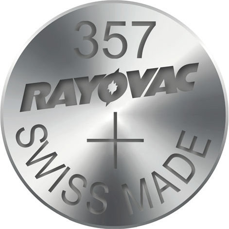 Rayovac 357 Батерия Сребърен оксид За часовници SR44 1.55V 1бр