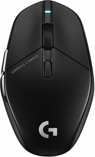 Logitech G303 Shroud Ασύρματο Gaming Ποντίκι 25000 DPI Μαύρο