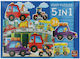 Παιδικό Puzzle Οχήματα για 3+ Ετών 26pcs King Puzzles