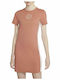 Sportswear Summer Mini Athletic Dress T-Shirt Short Sleeve Light Pink