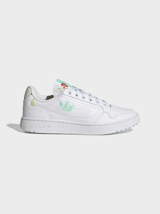 Adidas Ny 90 Γυναικεία Sneakers Cloud White / Aluminium Lime
