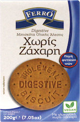 Ferro Ρεμούνδος Biscuiți Digestive Fără Zahăr 1buc 200gr