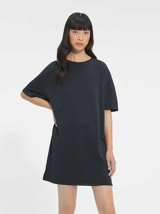 Ugg Australia Mini All Day Φόρεμα Κοντομάνικο Μαύρο