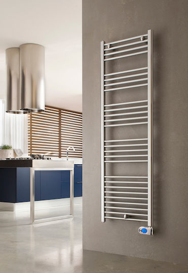 Tonon Chromed Crono Electric Towel Rail 300W 128x50cm White