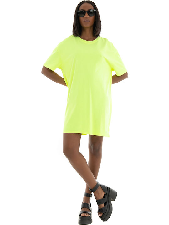 UGG Лятна Мини T-шърт Рокля Lime