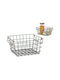 Metallic Over Sink Dish Draining Rack Black 23x14.5x31.5cm