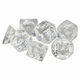 Chessex Translucent Dice Clear/ White 23071