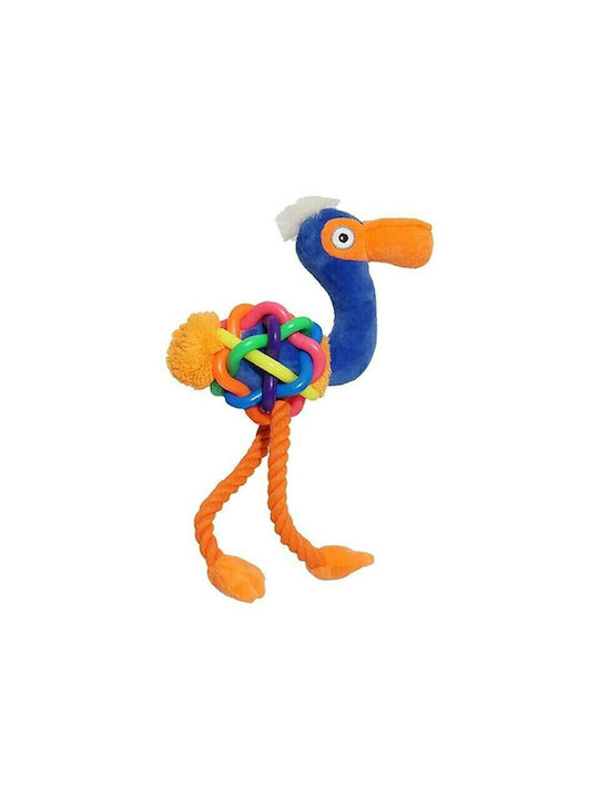 Rosewood Tough Multi Texture Flamingo Plush Toy Dog Large 30εκ. 1pcs