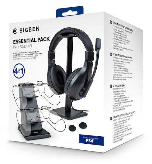 Bigben Interactive Essential Pack 4 in 1 Kit για PS4