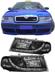 Sonar Предни светлини LED за Skoda Октавия 2бр