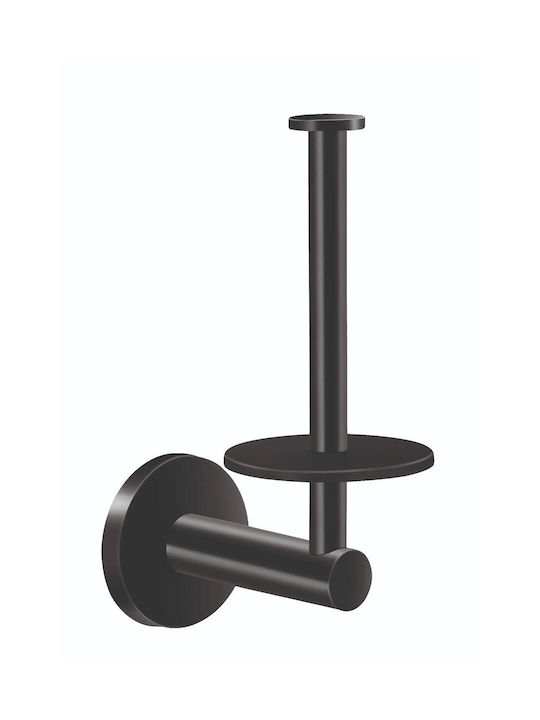 Sanco Twist Επιτοίχια Χαρτοθήκη Μεταλλική Black...