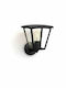 Philips Inara Hue Wall-Mounted Outdoor Lantern E27 IP44 27.7x25.6x21.9εκ.