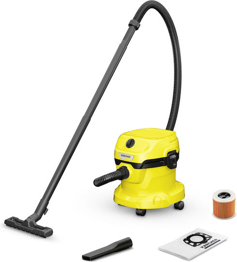Karcher V-12/4/18/C Vacuum Wet / Dry 1000W with Plastic Bin 12lt