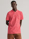 Polo Short Sleeve Blouse Coral