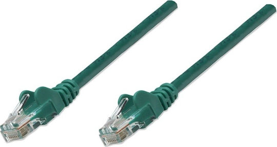 Intellinet U/UTP Cat.5e (Gigabit) Καλώδιο Δικτύου Ethernet 5m Πράσινο