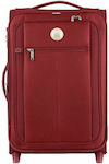 Delsey Pin Up Slim Βαλίτσα Καμπίνας με ύψος 55cm σε Κόκκινο χρώμα