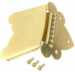 Gewa Bouzouki & Mandolin Tailpiece Χορδιέρα σε Χρυσό Χρώμα Antique Burnished