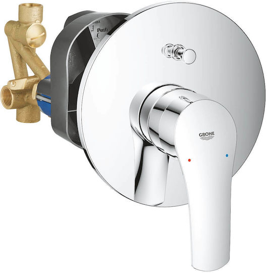 Grohe Eurosmart за душ кабина 2 изхода Сребрист