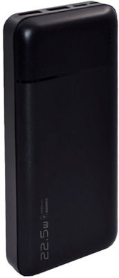 Remax RPP-192 Power Bank 20000mAh 22.5W με 2 Θύρες USB-A και Θύρα USB-C Power Delivery / Quick Charge 3.0 Μαύρο
