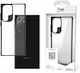 3MK Satin Armor+ Задна корица Силикон 1мм Черен (Galaxy S22 Ultra 5G)