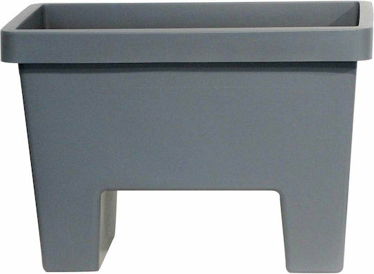 Viomes Lotus Blumenkasten Kunststoff Gray 79x34x40cm.