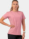 Nebbia Damen Sport T-Shirt Rosa