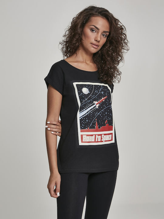 Γυναικείο T-shirt Μαύρο