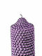 JK Home Decoration Christmas Purple Candle 12cm