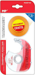 MP Βάση με Σελοτέιπ Transparent 18mm x 33m
