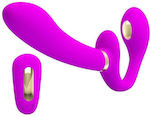 Pretty Love Thunderbird Strapless Strap On with Dildo Pink