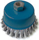 Bormann Pro BHT2055 Wire Brush Bell with Bristles 125mm M14