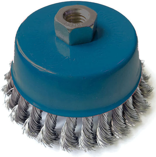 Bormann Pro BHT2054 Wire Brush Bell with Bristles 100mm M14