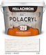 Pellachrom Polacryl 320 Wasser E28 Weiß Satin,σατεν 2.5Es